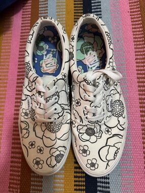 Vans U-Colour Era in Floral/True White